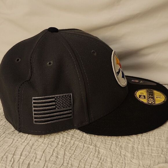 New Era 59FIFTY Pittsburgh Steelers Low Profile Fitted 7 5/8 Hat - NEW - Picture 5 of 8